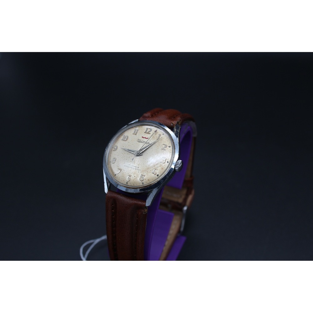 Vintage Waltham 17 Jewel Manual Wind Watch – Swiss Made Mid Century